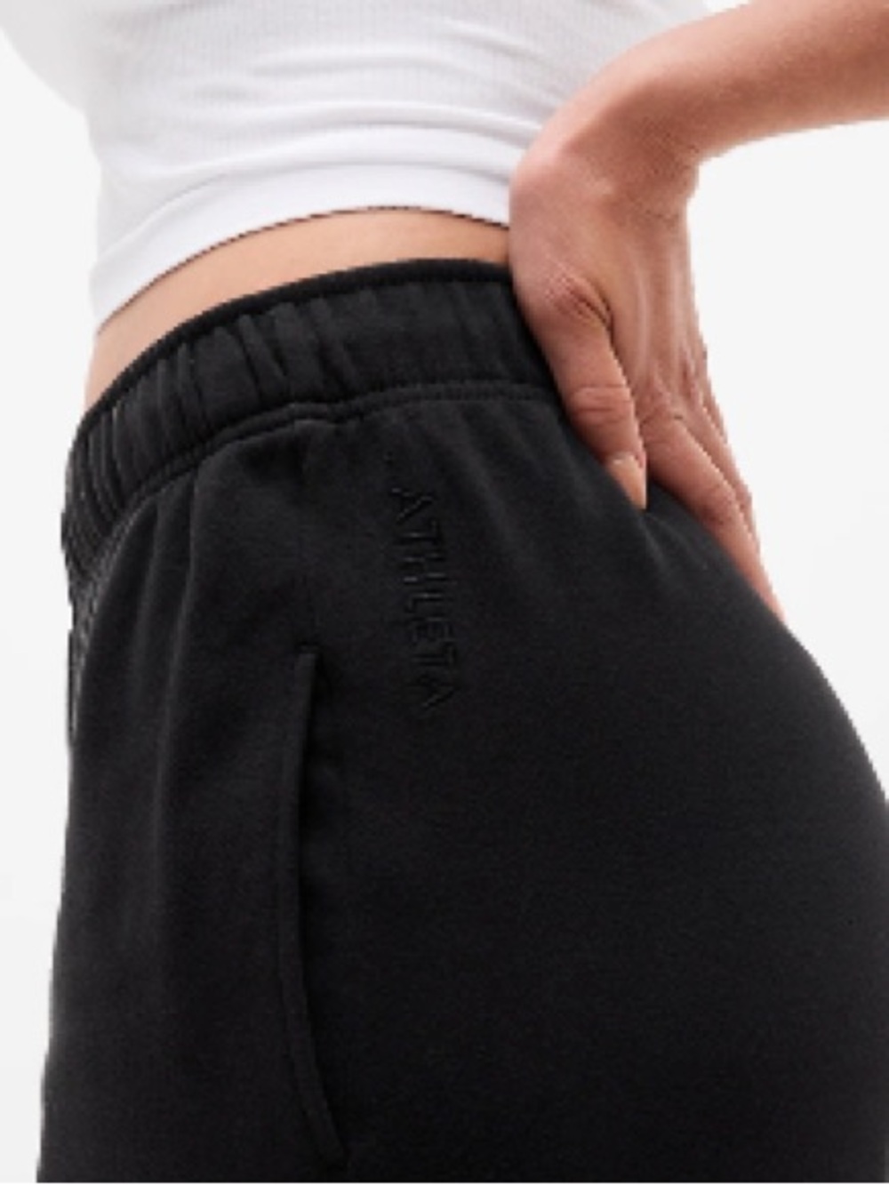 Athleta Forever Fleece High Rise Jogger - Picture 2 of 5